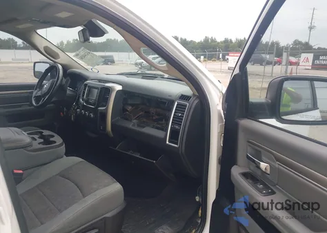 2013 Ram 1500 Slt из США, поврежденный, VIN 1C6RR6GGXDS640995